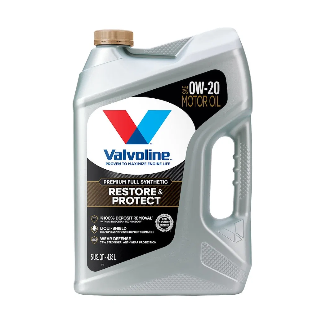 904538 – VALVOLINE Oil, SAE 0W-20 Full Synthetic 5 Quart Jug Single